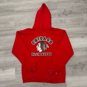 Vintage Chicago Blackhawks Russell hooded Sweatshirt